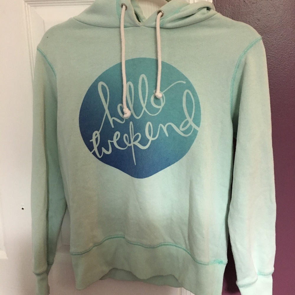 Hello weekend sweatshirt